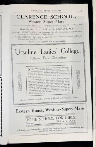 An early advertisement