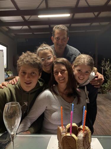 Betty's Daughter Alison Jones and  family