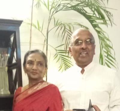 Krishna Prasad and Wife(Anasuya)