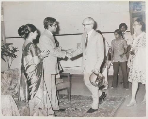 Mr & Mrs Flack arriving at Joseph's reception