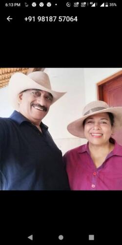 Ninan Oomen and Wife