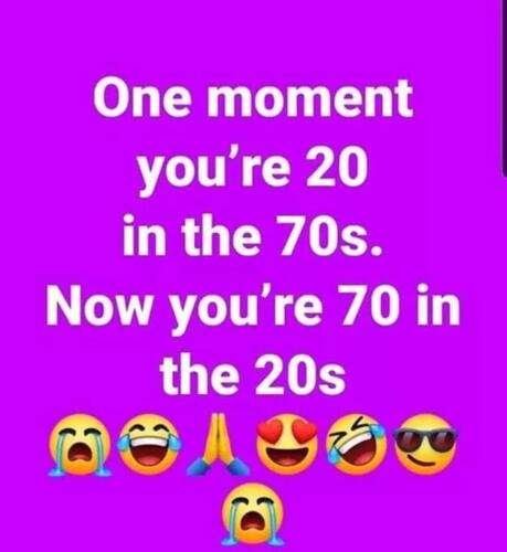 Note for those aged 70