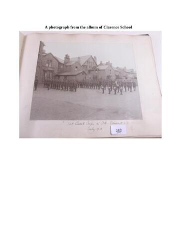 Original Clarence School -photograph