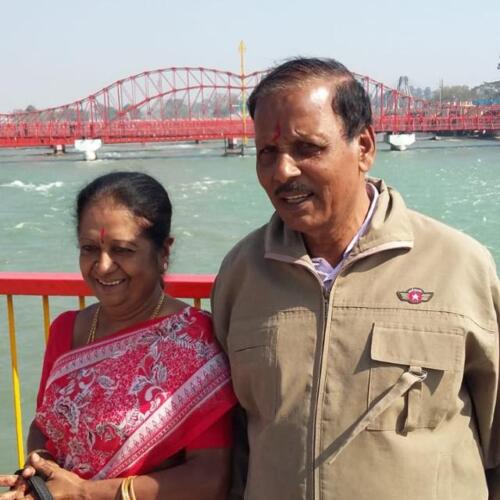 Raghupathy and  Wife