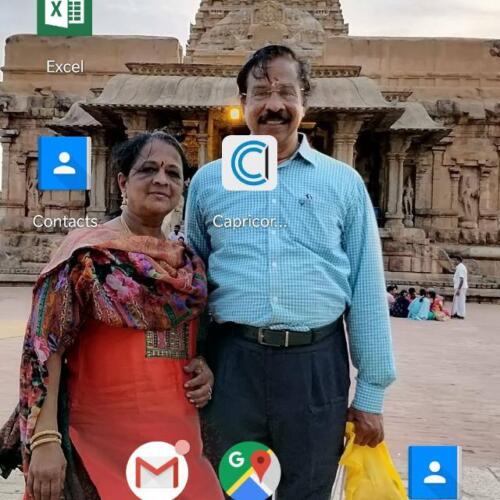 Ramamoorthy and Wife