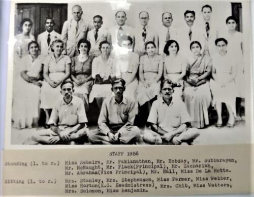 Staff 1956