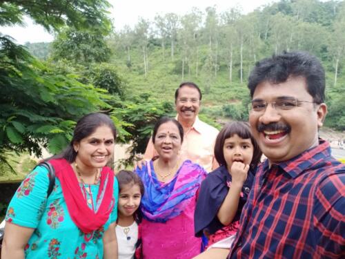 Ramamoorthy's Son Arvind and family